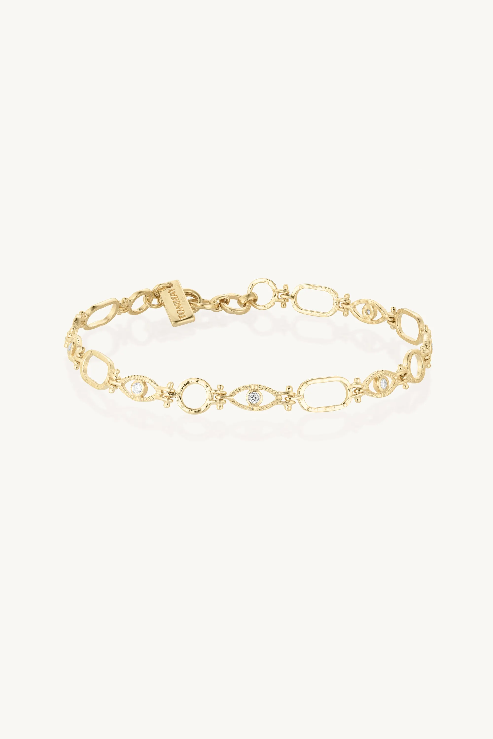 All Seeing Eye Gold Bracelet