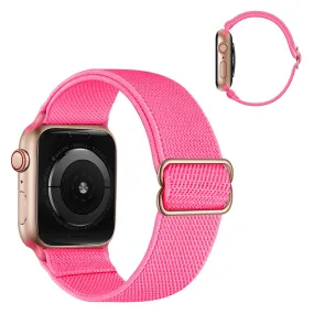 Apple Watch Series 6 / 5 44mm nylon watch band - Hot Pink