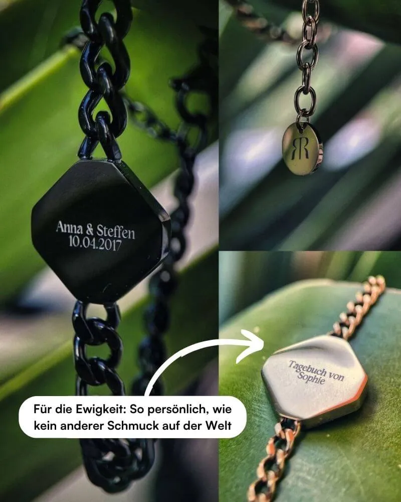 Armband - Carbon - Schwarz - Für Ihn