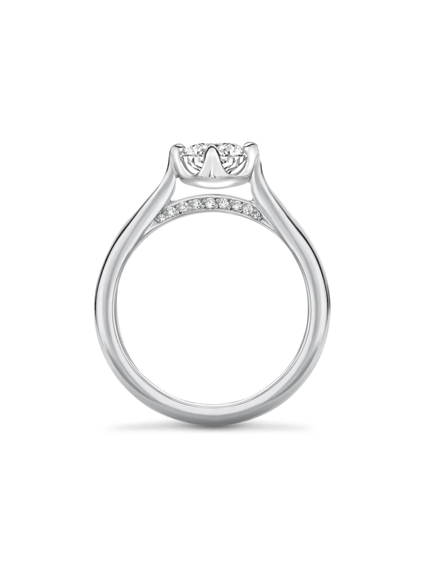 Boodles Brilliance Platinum Diamond Engagement Ring 0.9 Carat GVS2