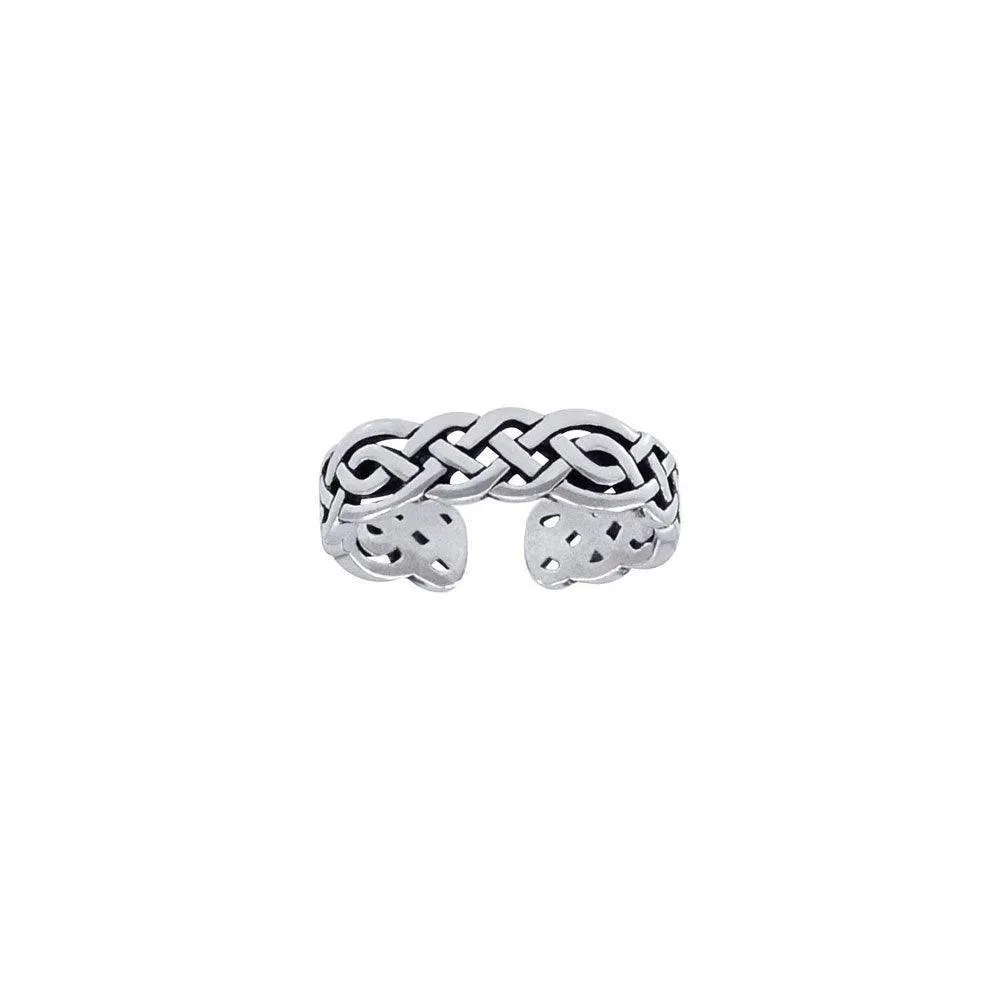Celtic Knot Work Toe Ring TTR070