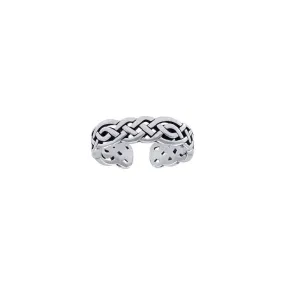 Celtic Knot Work Toe Ring TTR070