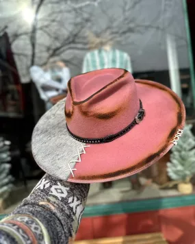 Custom Outback Trading Company Hat LA Pine Wool "Lover Girl Era" Cowgirl Hat