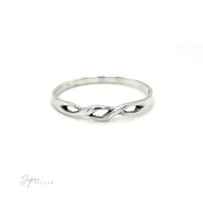 Dainty Open Twist Band