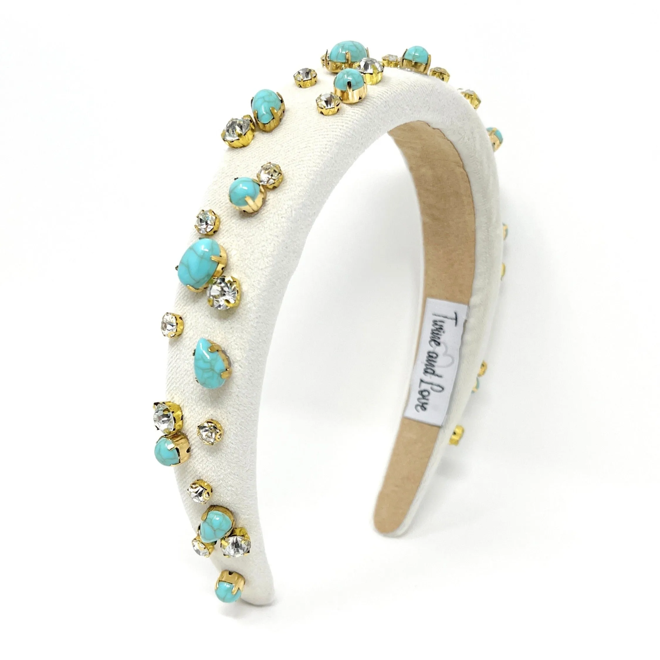 Emma Padded Baroque Headband