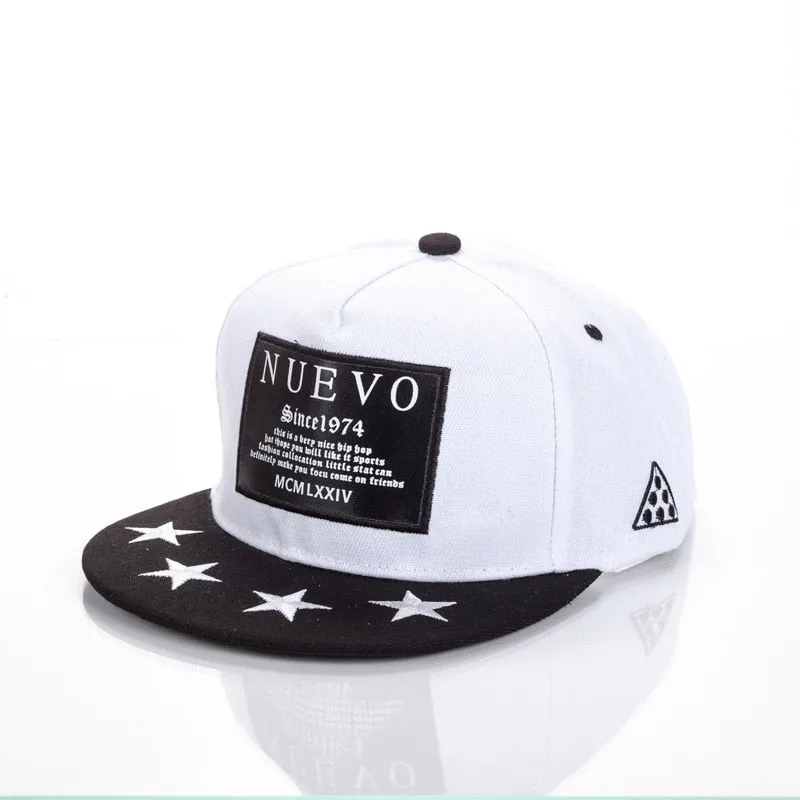 Fashion Men Women adjustable Baseball  Embroidered Letters Hip Hop Caps Sun Hat Unisex Snapback Hat cap