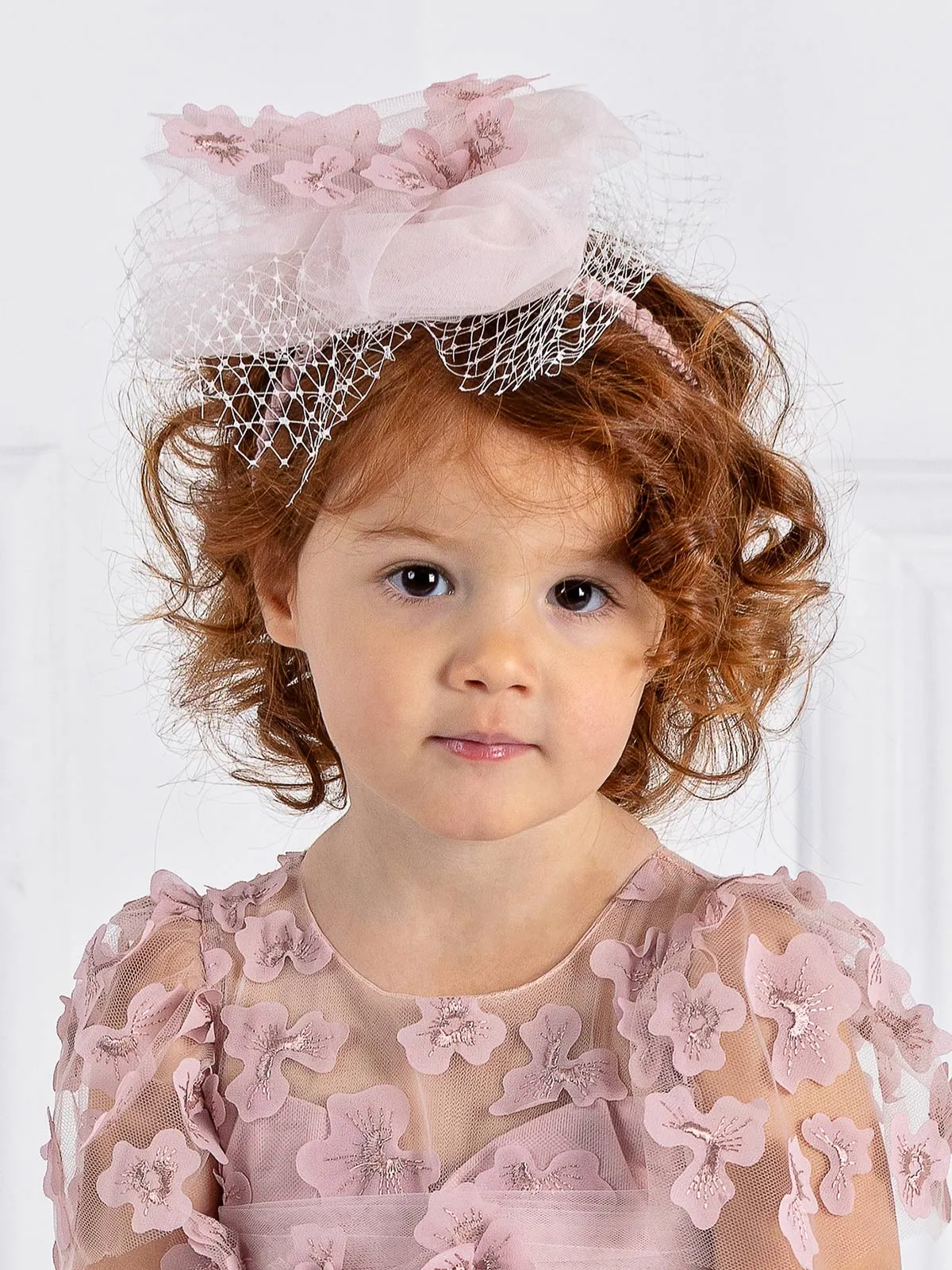 Girl's Headband with applique motifs-BRIETTA