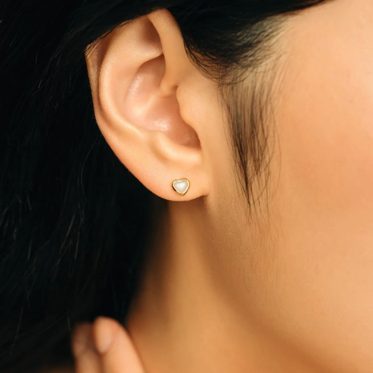Gold Darlene Studs