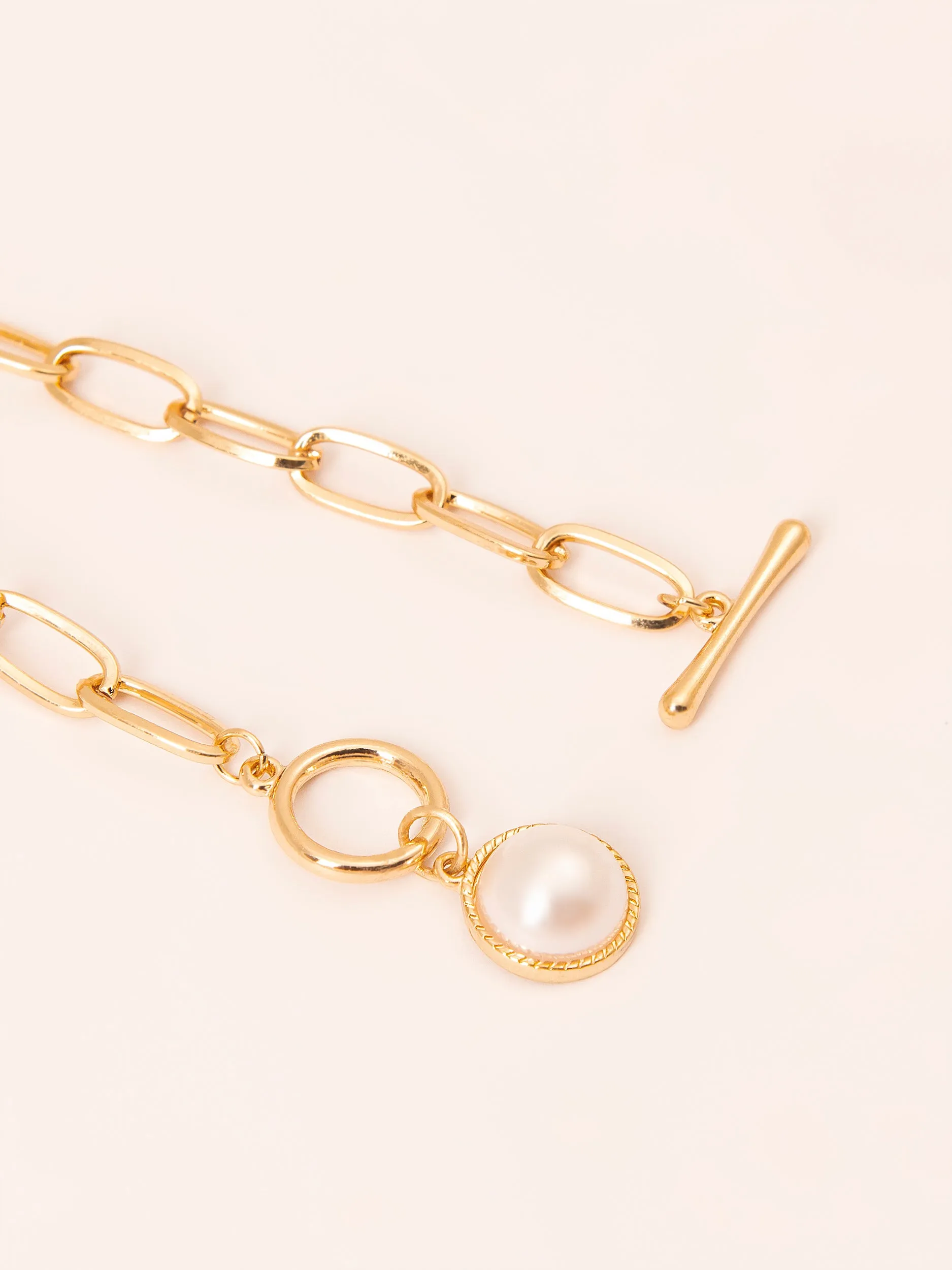 Golden Metallic Bracelet