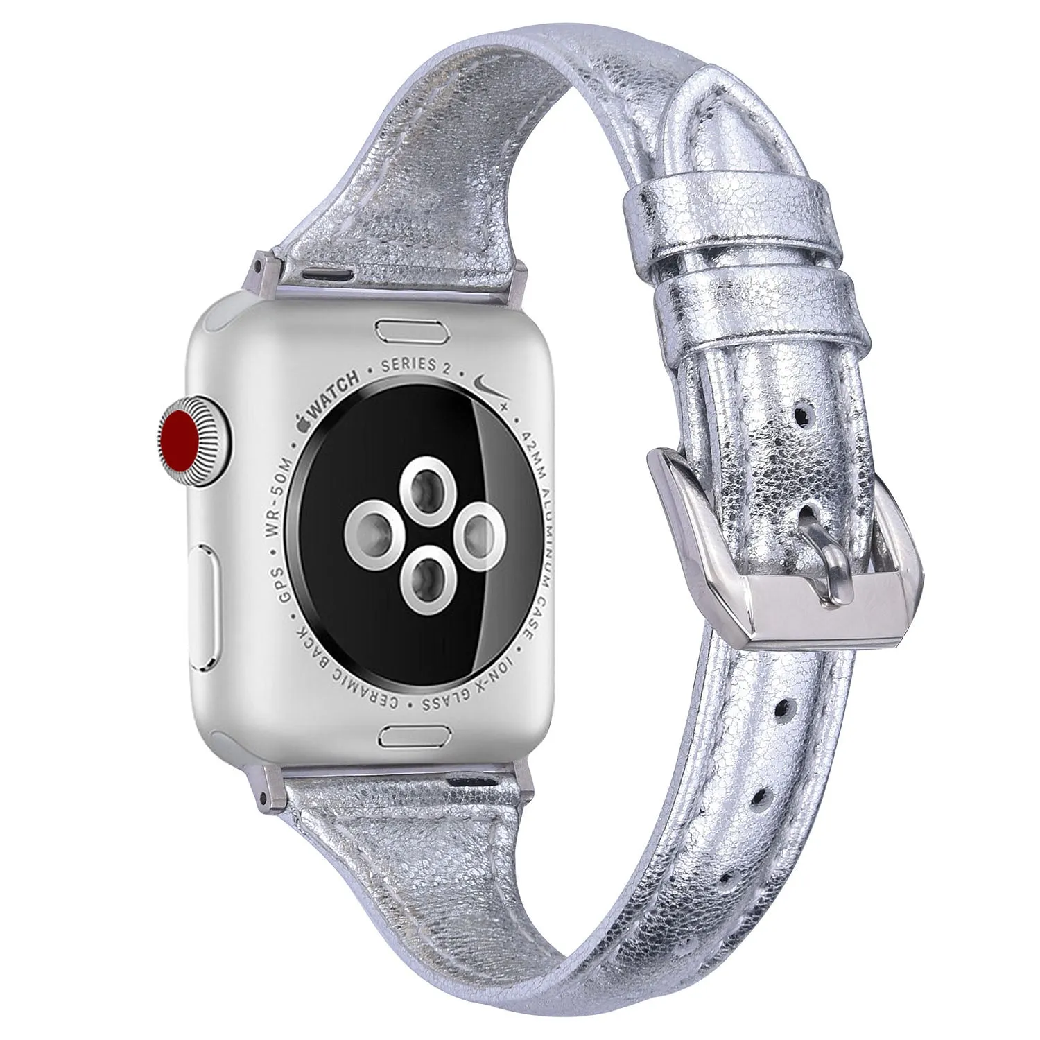 Leather Band for Apple Watch 38/40/41mm & 42/44/45mm