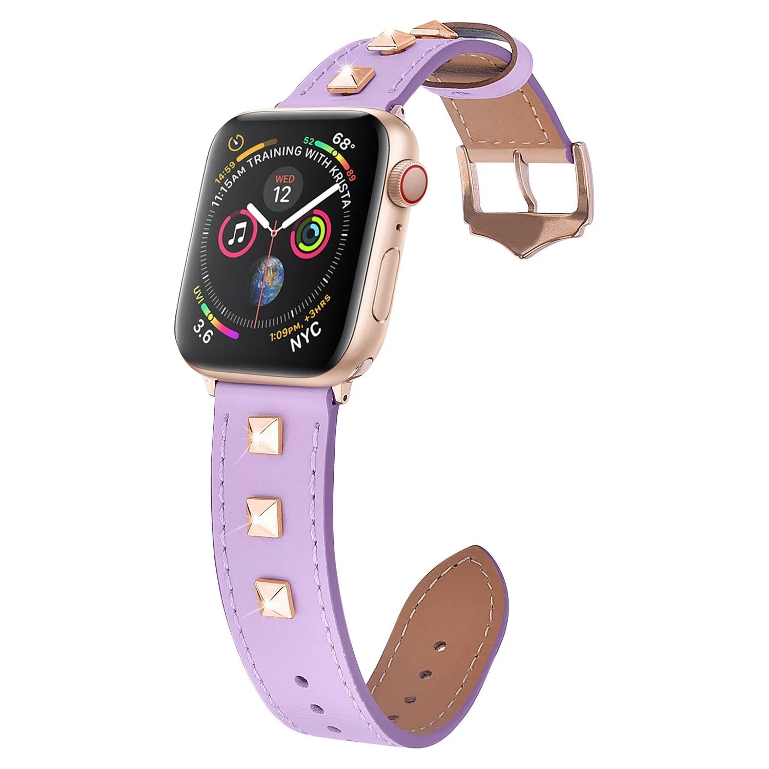 Leather Band for Apple Watch 38/40/41mm & 42/44/45mm