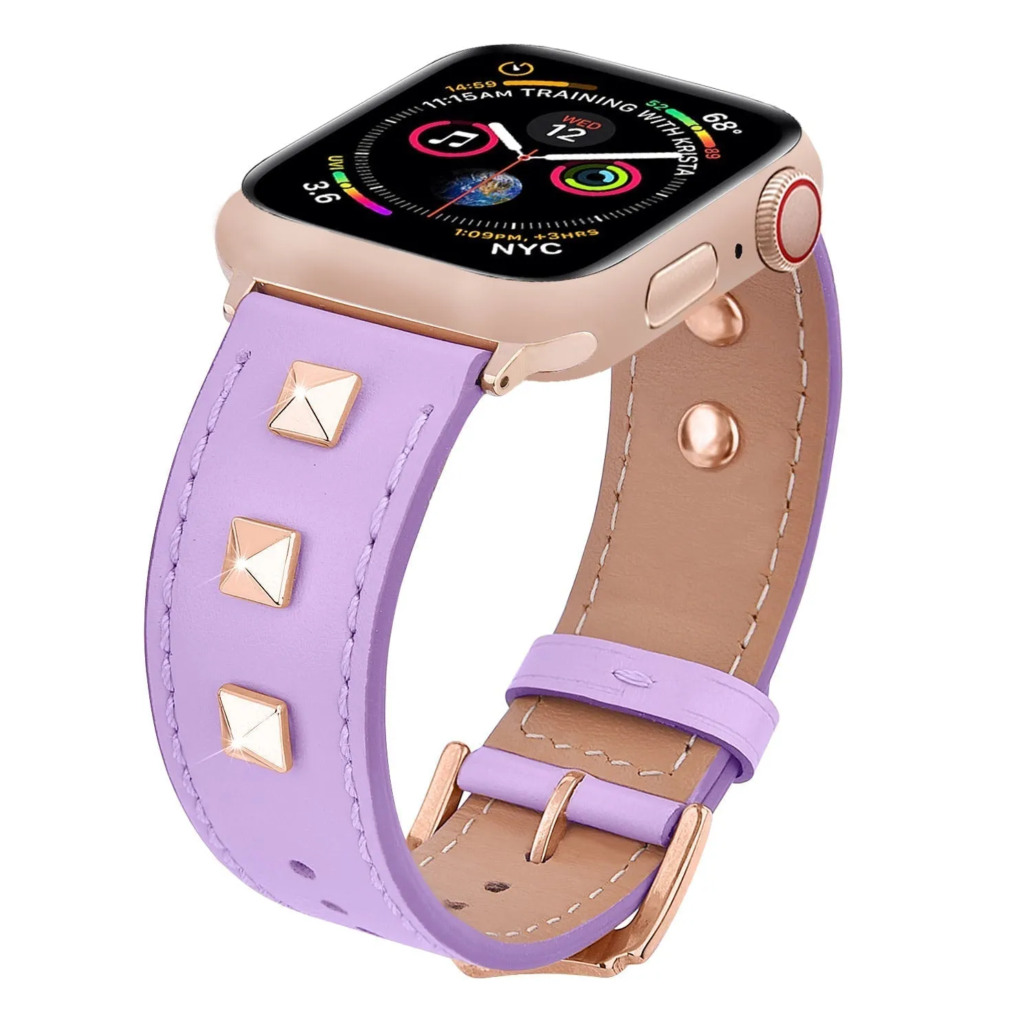 Leather Band for Apple Watch 38/40/41mm & 42/44/45mm
