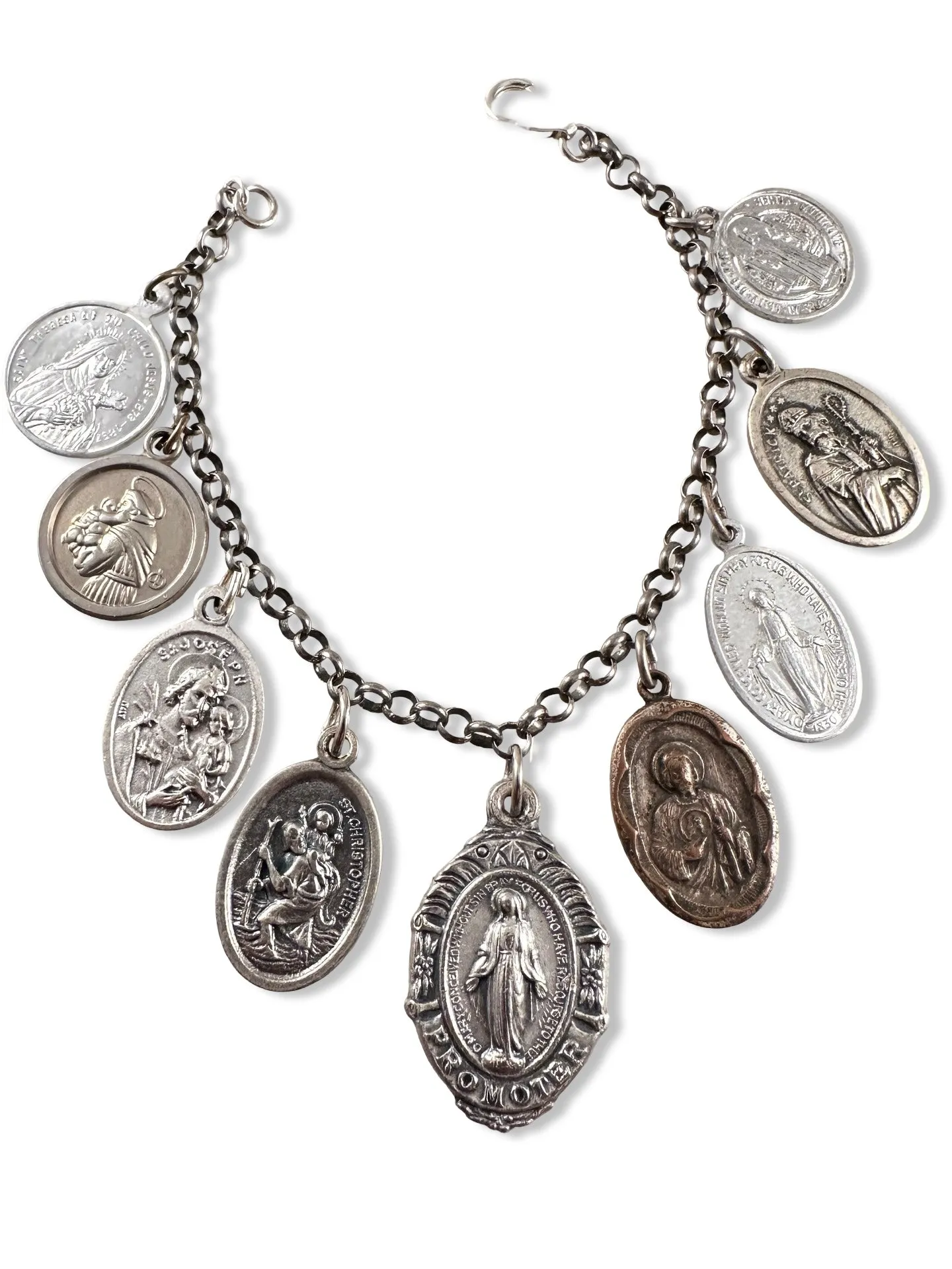 Miraculous Medal Charm Bracelet