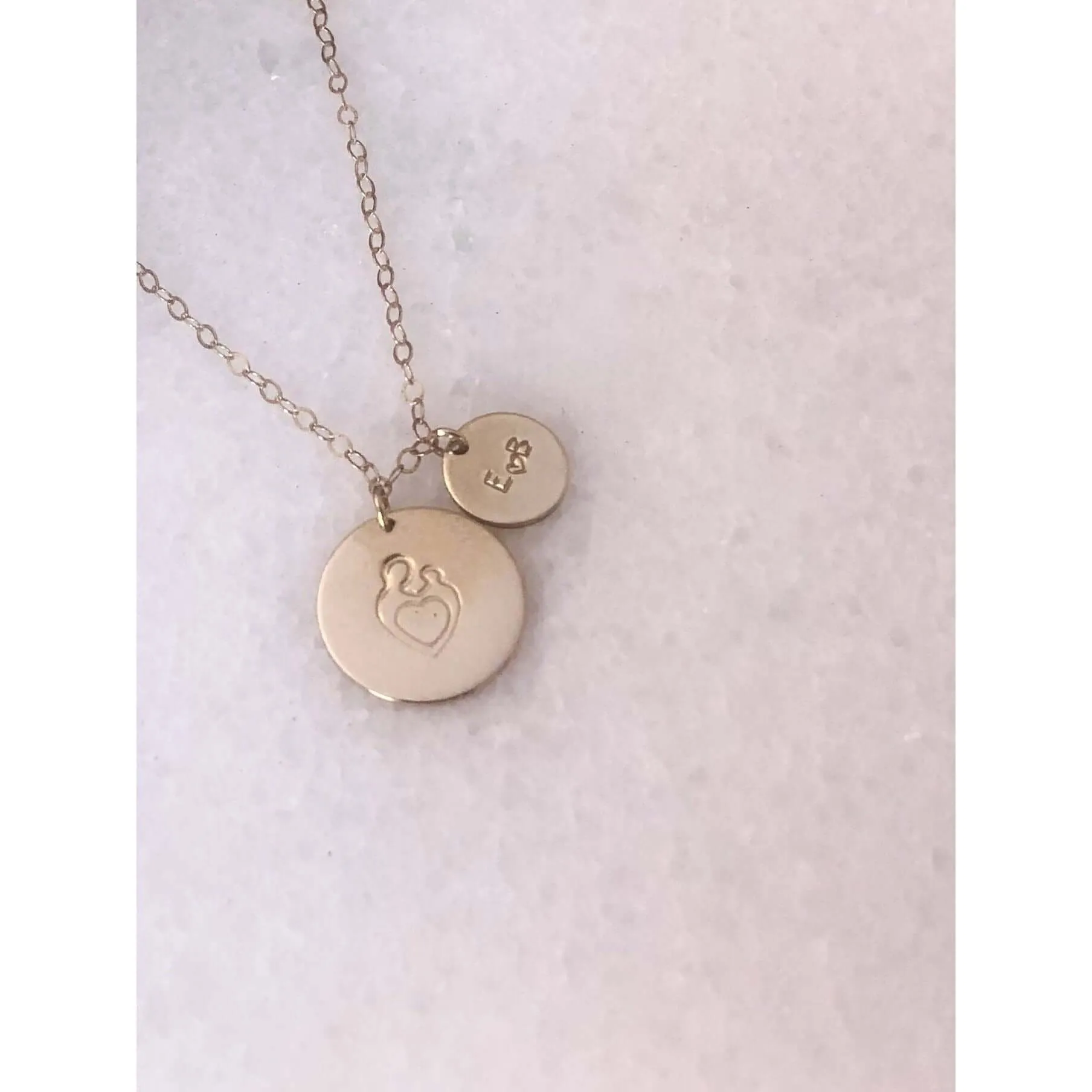 Mum And Baby Necklace