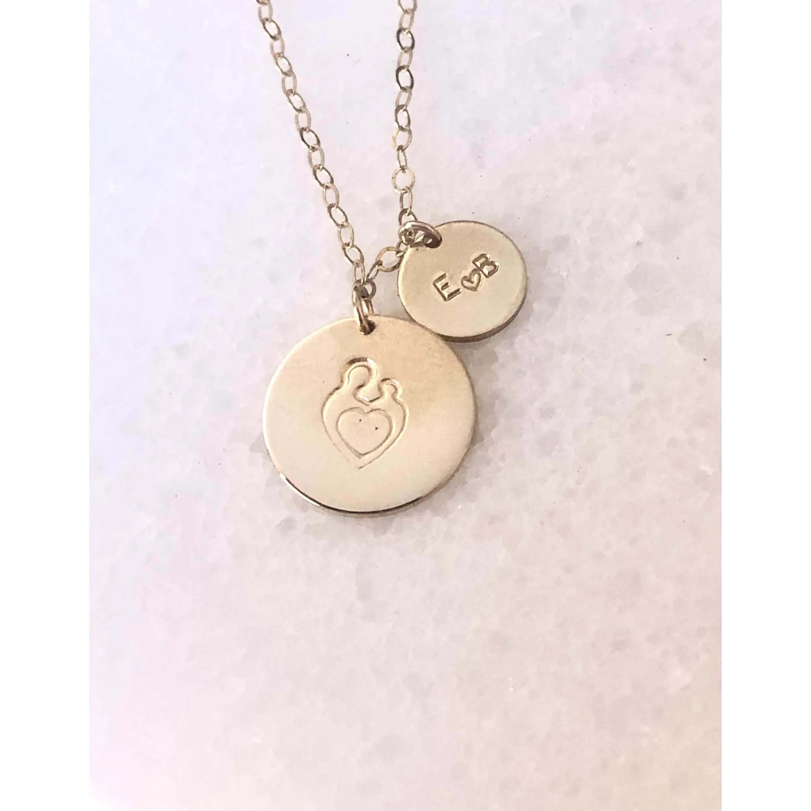 Mum And Baby Necklace