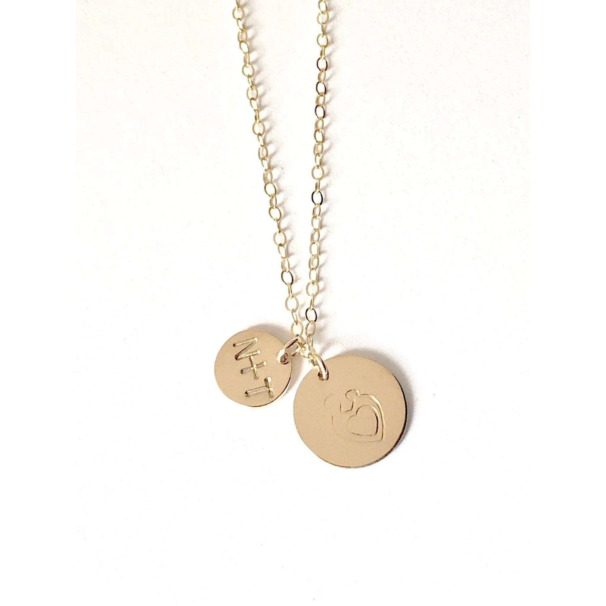 Mum And Baby Necklace