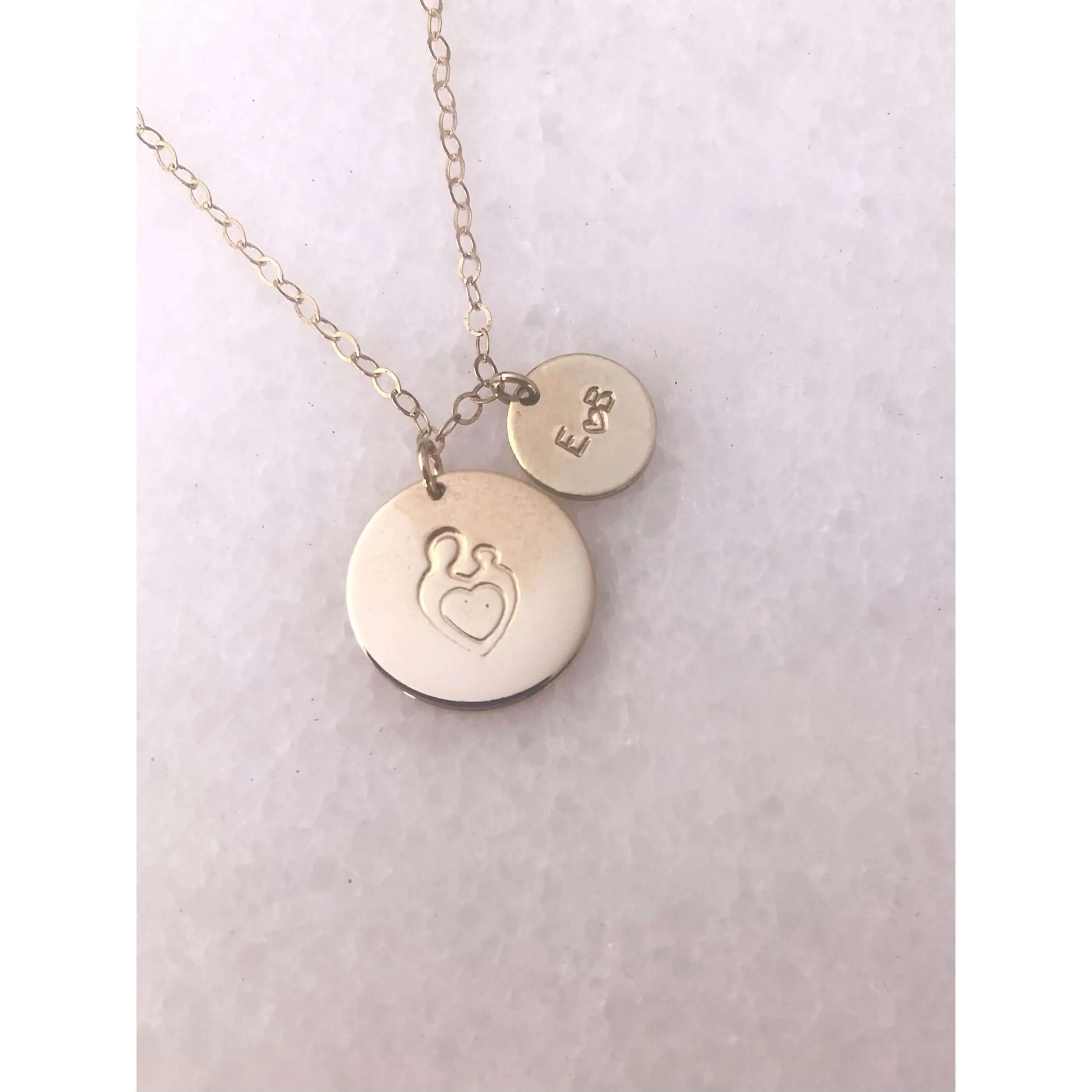 Mum And Baby Necklace