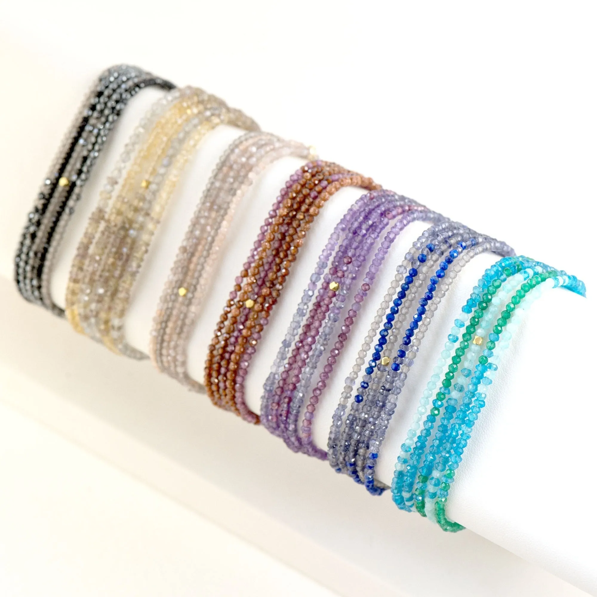 Ombre 'Black' Wrap Bracelet