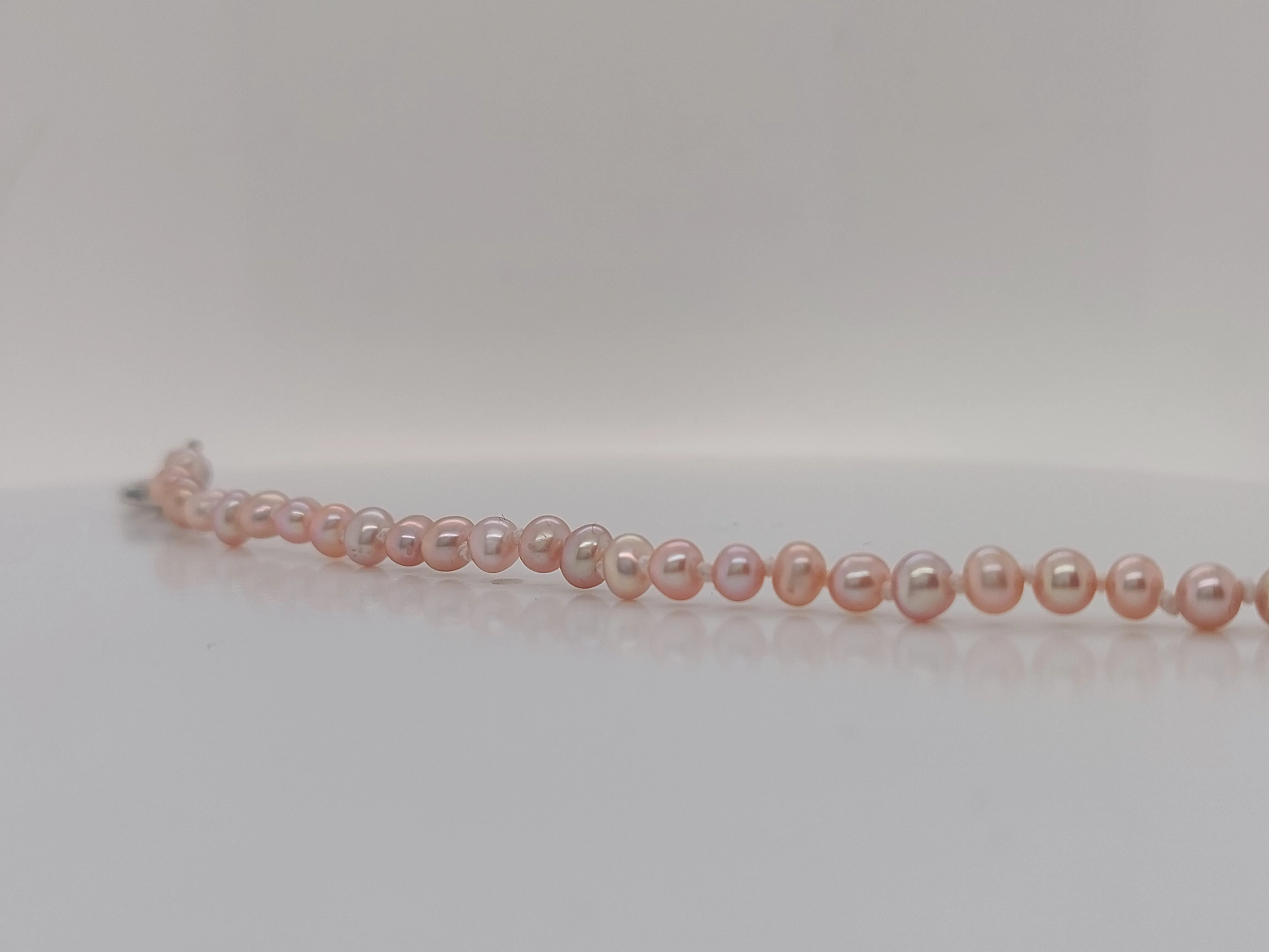 Pink Pearl Baby Bracelet