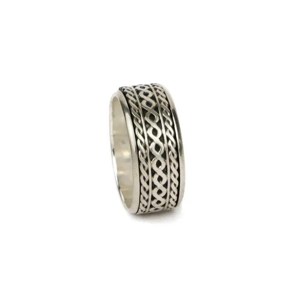 Spinner Sterling Silver Ring III
