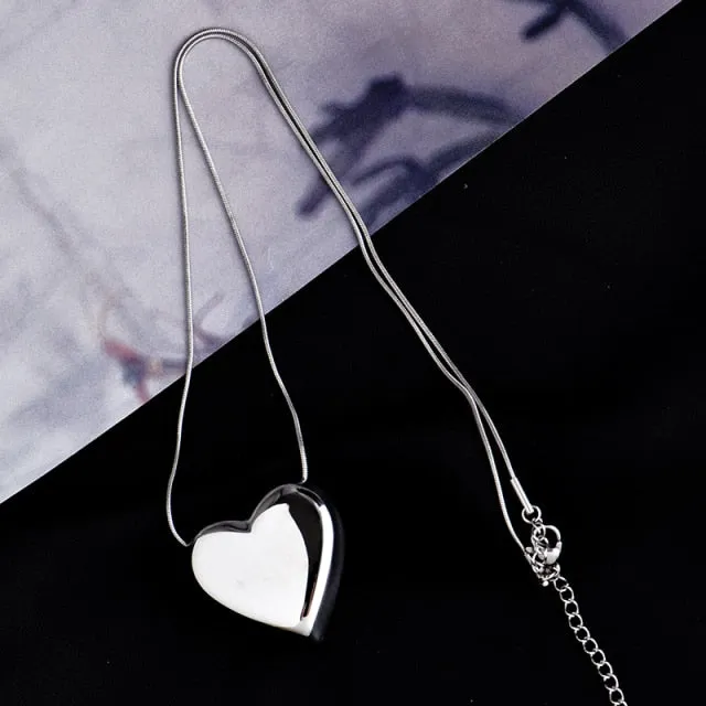 Stylemein - Heart Pendant Necklace | Heart Shape Pendant
