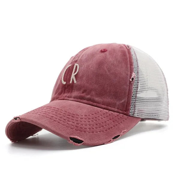 Summer Baseball Cap Mesh Men Cap Gorras 5 Panel Hombre Hats Hip Hop Male Adjustable Casquette Hats For Men Women Dad Caps
