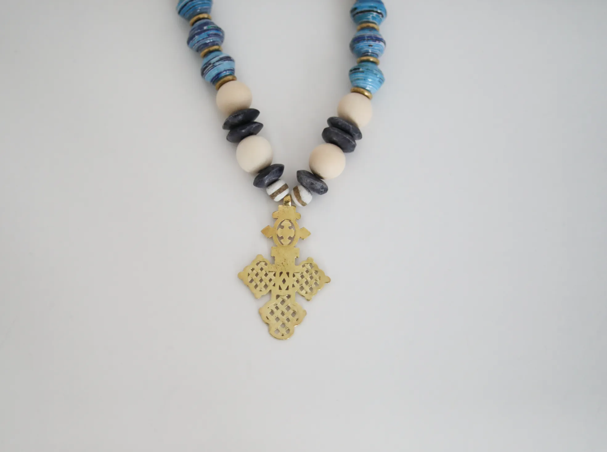 Titi Coptic Cross Necklace