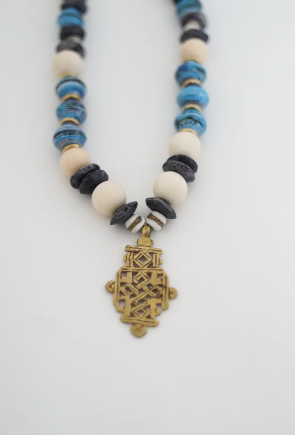 Titi Coptic Cross Necklace
