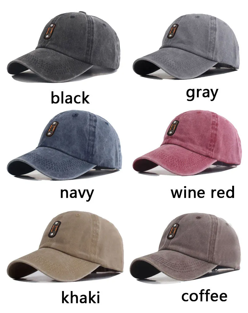 Vintage Cotton Men Baseball Cap Hats For Women Snapback Caps Bone Gorras Hombre Baseball Hat Casquette Trucker Dad Hat Cap