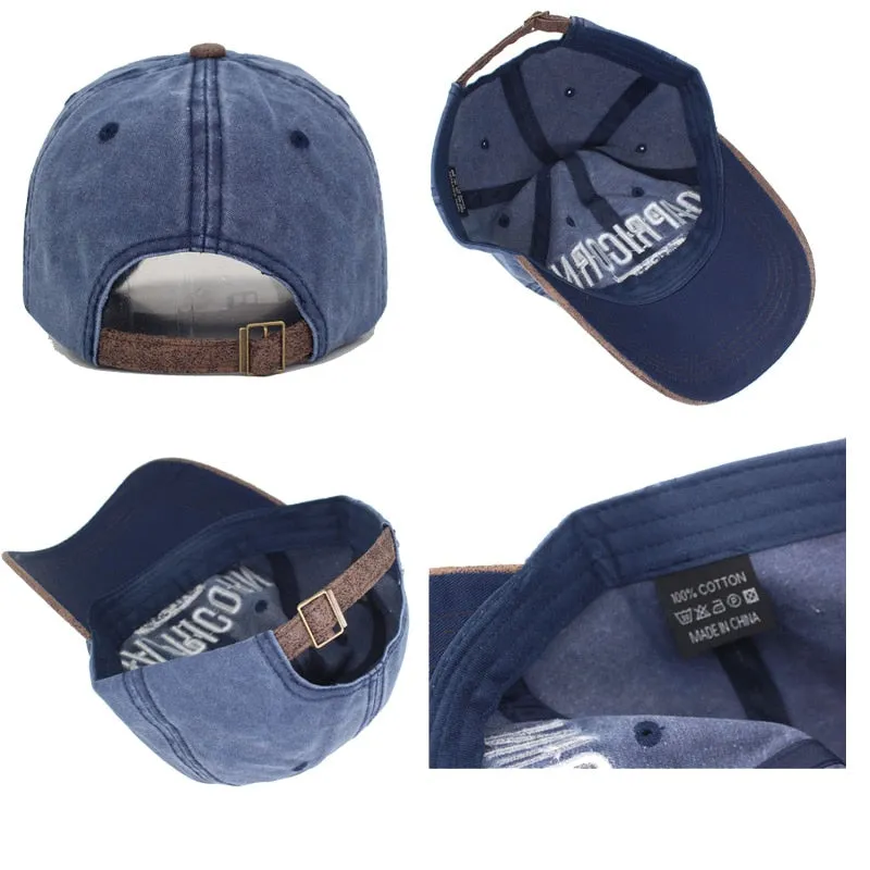 Vintage Gorras Bone Men Baseball Cap Women Snapback Caps Hats For Men Casquette Male Baseball Hat Dad Trucker Cap 2020 New