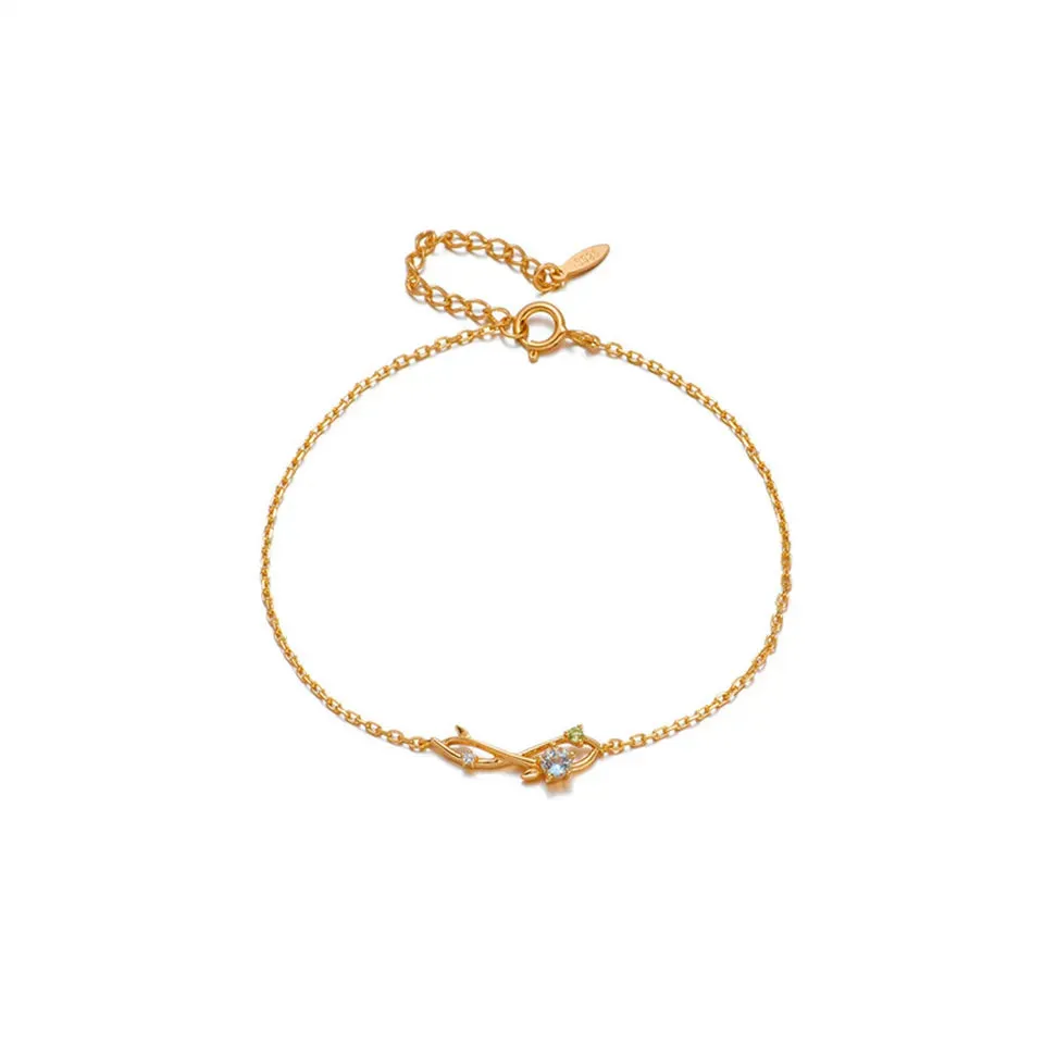 Whirly Green bracelet