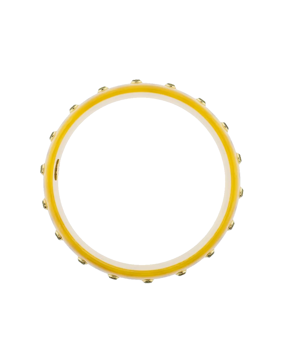 Yellow And Brown Bakelite Bangle